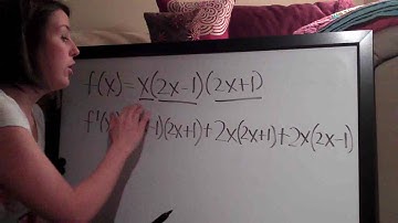 Product Rule Example 3 - Multiple Terms (KristaKingMath)