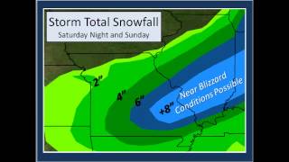 Winter Storm Weather Briefing Friday 3rd 2014 (Evening)