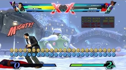 UMvC3 Storm into Frank lvl 5 sideswitch DHC combo concept ft Dante