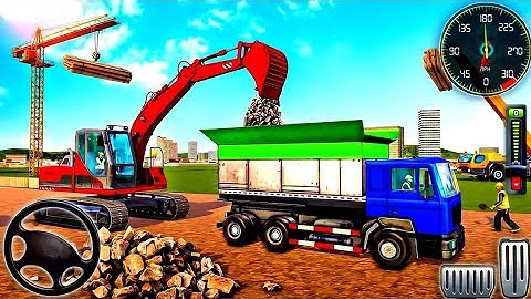 Bridge Building Works 3D - Construction Simulator - Android GamePlay