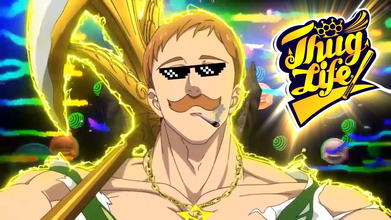 ESCANOR THUG LIFE 😂 ANIME ZUEIRA ON MEMES 😂 - YouTube.