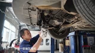 Auto Ac Compressor Oil Balancing Operation Process | 油平衡操作流程