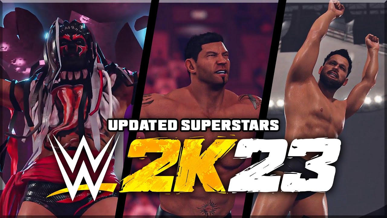 WWE 2K23 UPDATED SUPERSTARS AND MODELS YOU CAN DOWNLOAD NOW! (Mike Rome