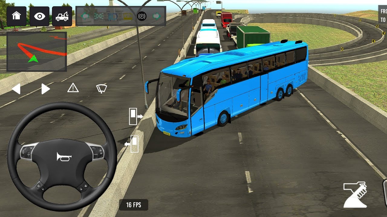 Euro Bus Simulator  | Crazy Driver| Bus Driving