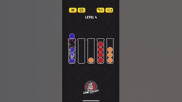 🎮Ball Sort Levels 1-5🔵Start Your Adventure with Ease Tutorial @GameSaviors #ballsortpuzzlegameplay