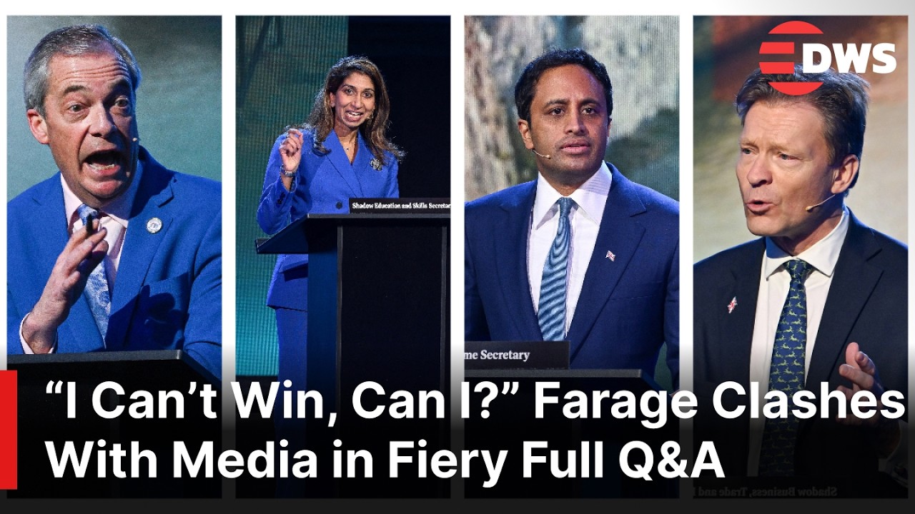 FULL Q&A: Nigel on Tory Collapse,Restore Uk Threat,Clashes with Media Over Reform Appointments |AC1E