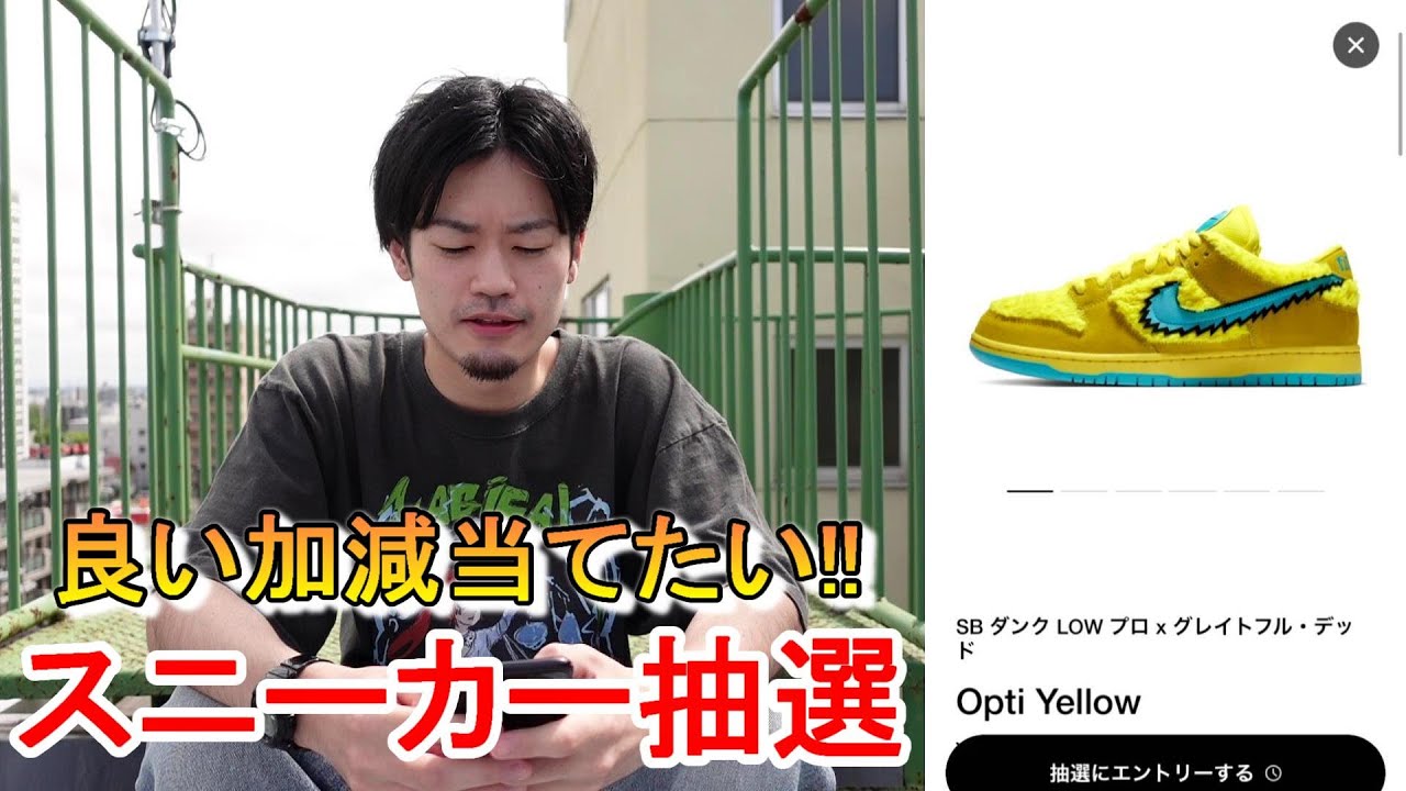 スニーカー抽選】3ヶ月振りにSNKRSでスニーカーゲット!?【Nike SB