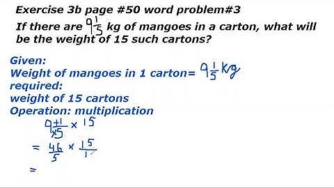 Oxford new countdown book 5 third edition Ex 3b pg50 word problem 3