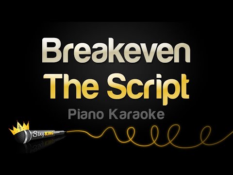 The Script - Breakeven (Piano Karaoke)