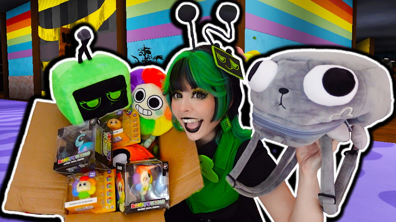 New DANDY'S WORLD Merch - Pebble backpack, Plushies & Figures!