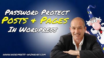 How to Password Protect your Posts and Pages In Wordpress
