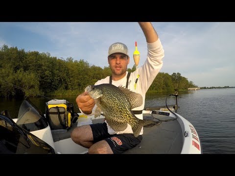 How to Tie a slip BOBBER for Crappie! EASY! 