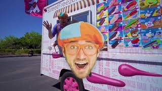 blippi visits an ice cream truck