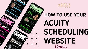 Acuity Scheduling Template Tutorial
