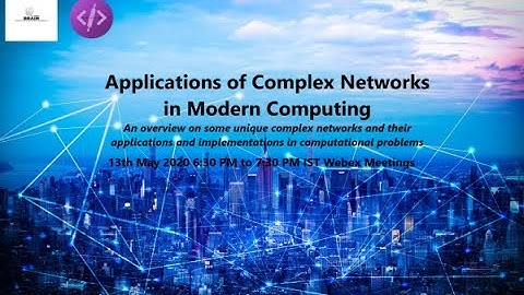 Applications of Complex Networks in Modern Computing
