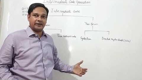 INTERMEDIATE CODE GENERATION (DAG )1