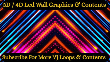 Vj Loop 82 | Colourfull Abstract | Motion Background|Ledwall Background | Loop | Graphics | #vjayush