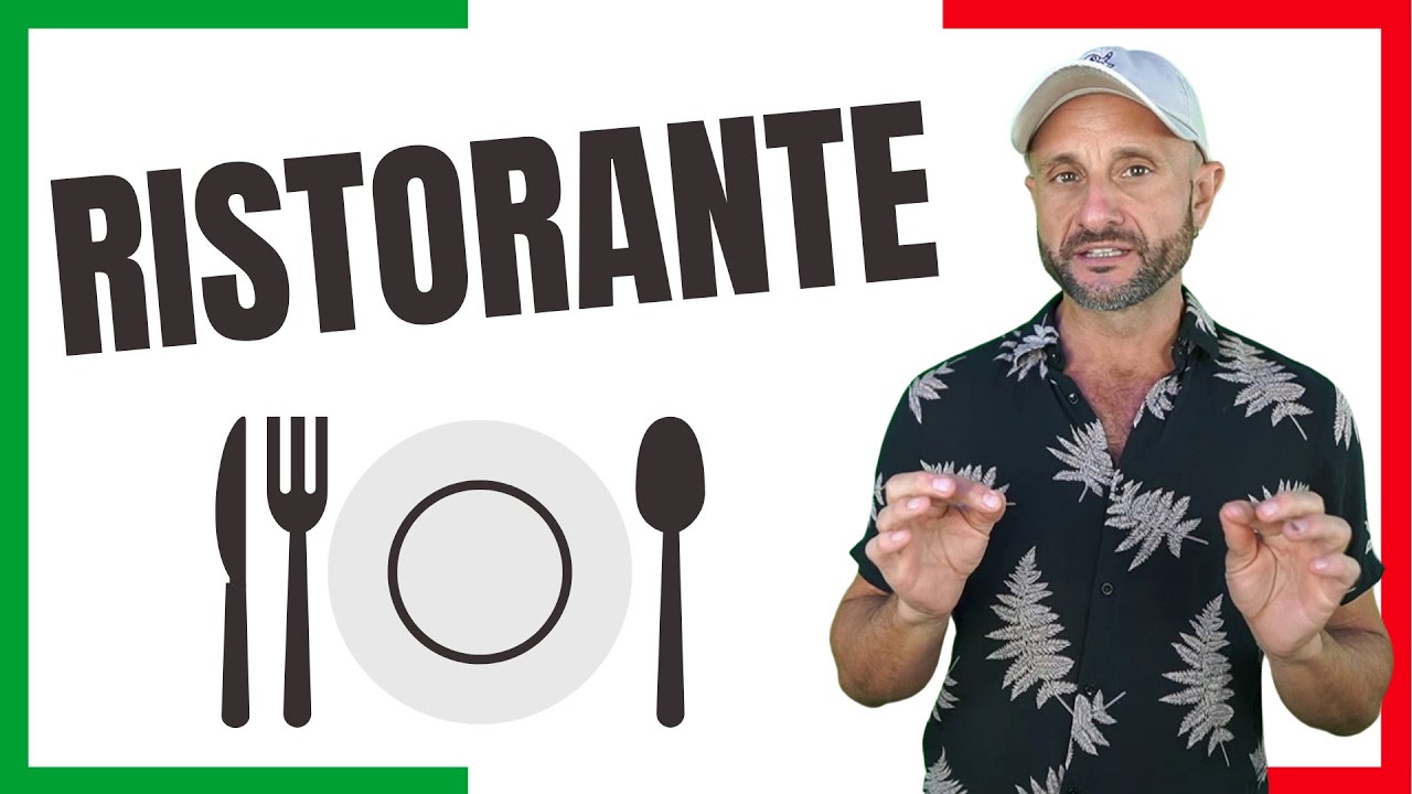 20 Italian Words For The Restaurant - Learn Italian Vocabulary: Il Ristorante  | Video In Italian