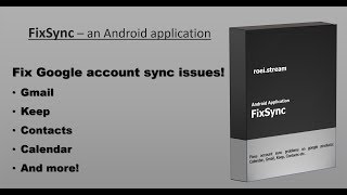 fix android google account sync (gmail, calendar, etc..)