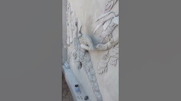 Đắp tranh phù điêu xi măng - Tiểu cảnh sân vườn đẹp KXC Home  #tieucanhsanvuon #phùđiêu