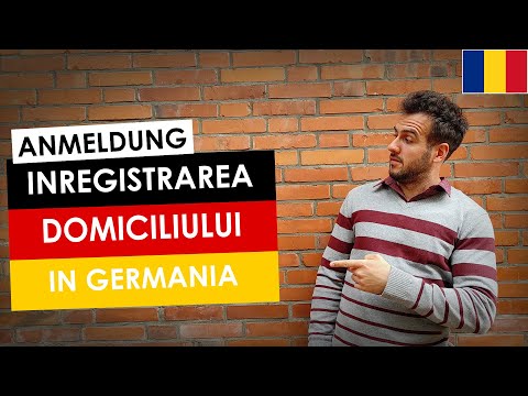 Primul pas in Germania [ANMELDUNG] Inregistrarea domiciliului in Germania - Florin MR FLO Cutova -