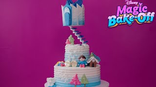❄️ Holiday Hot Chocolate Cake | Disney’s Magic Bake-Off | Disney Channel UK