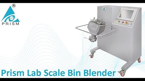 Prism Laboratory Scale Bin Blender