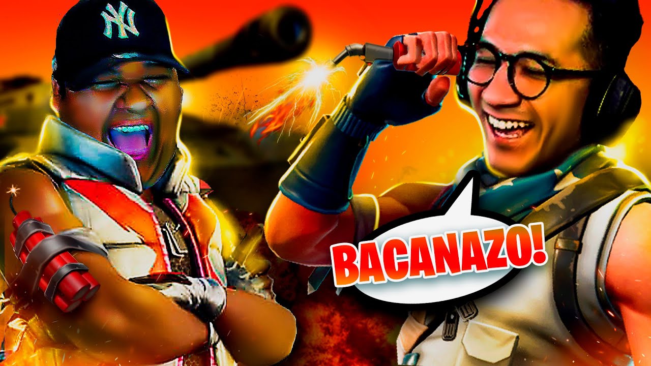 NOS FUIMOS A LA GUERRA EN FORTNITE🔥 CON ANDY Y CARTY 👀👀🔥🔥