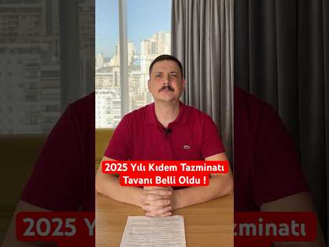 2025 Yılı Kıdem
