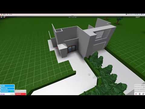 Roblox Bloxburg Small Modern House - roblox bloxburg small modern house tutorial