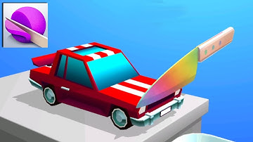 ASMR Slicing game Very satisfying and relaxing Gameplay Walkthrough MAXFD22