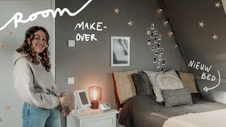 SLAAPKAMER VERANDERD + NIEUW BED ✩ Eva Rose