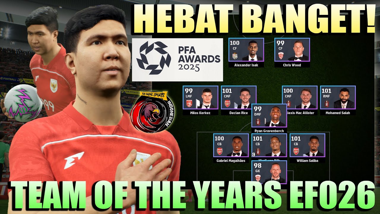 HEBAT BANGET! TEAM OF THE YEAR LEVEL LEGENDA BIKIN JANTUNG GW DEG-DEGAN! NGERI BRO!