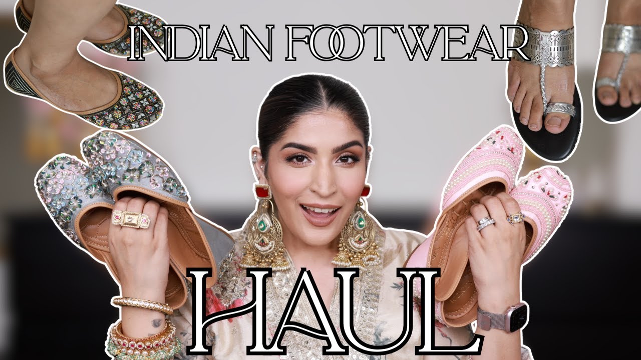 Affordable Indian Footwear Haul For Diwali | Juttis & Chappals | #Diwalog2025 Day 5 | Shreya Jain Affordable Indian Footwear Haul For Diwali | Juttis & Chappals | #Diwalog2025 Day 5 | Shreya Jain