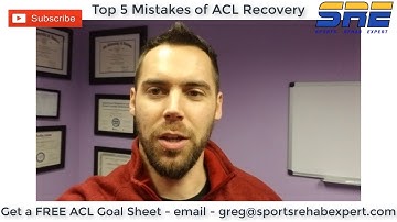 5 Biggest Mistakes Made During ACL Recovery Process | Ann Arbor ACL Physical Therapy