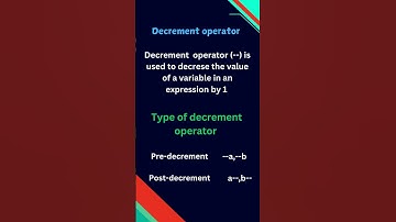 Increment and decrement operator #computertechnic  #ytshorts #shorts #programming #viralshort #yt