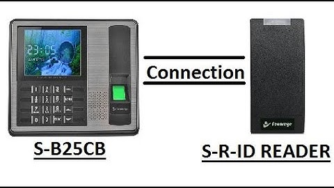 Secureye S-B25CB With Reader Connection