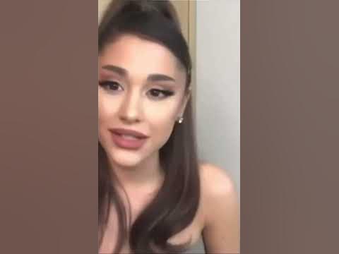 Ariana grande burping (small) - YouTube