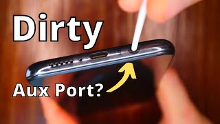 Clean Your Headphone Jack (Dirty Aux Port) #shorts