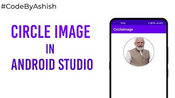 Circle ImageView in Android Studio | How To Use Circle Shape Images | @CodeByAshish