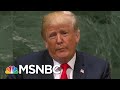 President Donald Trump's Infamous Gaffe Correction Strategy | All In | MSNBC