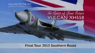 XH558's Farewell Tour  Southern Route Sunday 11th October