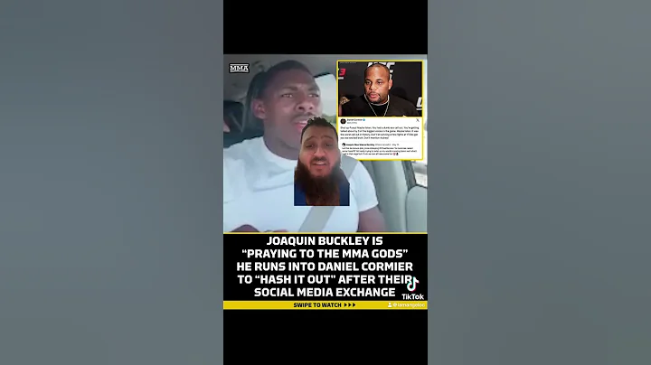 Joaquin Buckley owes Daniel Cormier an apology #ufc #ufcfans #mmafans #mma #danielcormier