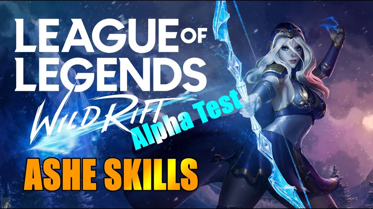 LEAGUE OF LEGENDS WILD RIFT LOL MOBILE ASHE THE FROST ARCHER