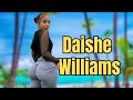 Daishe williams curvy plussize model wiki fashion height biography  more