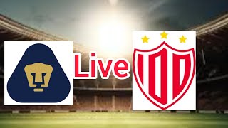 TUDN / necaxa eliga mx vs pumas eliga mx / liga mx live stream