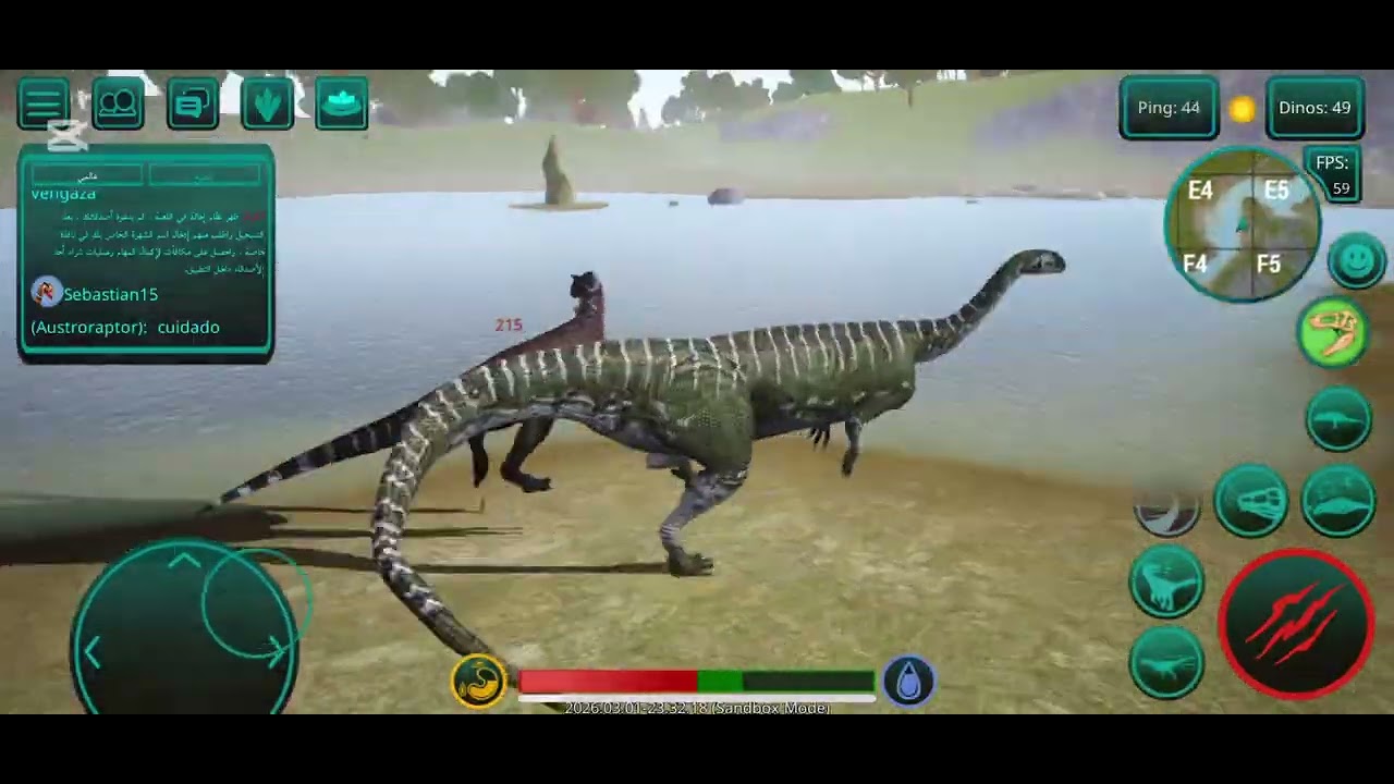 #The Cursed Dinosaur Isle #تجربة البلاتيصور 