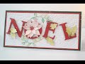 Simply Christmas Collection - Festive Lights &amp; Noel Card Front