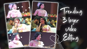 Trending 3 layer reel video editing tutorial Tamil/alight motion video editing tutorial Tamil