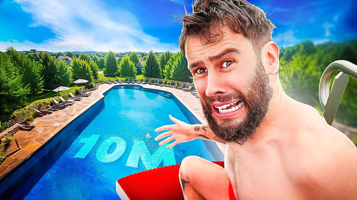 MA PLUS GRANDE PEUR ! (Plongeon en hauteur)